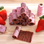 Strawberry, Maca and Almond Fruit Roll-Ups