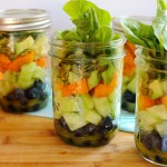 ABC Summer Salad in a Jar With a Lime Vinaigrette