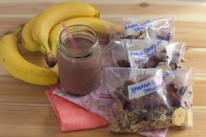 Banana Cherry Pie Smoothie in a Pack