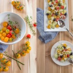 Easy Greek Salad with Cherry Tomatoes