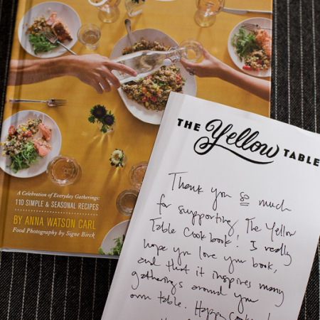 Yellow Table Cookbook Review